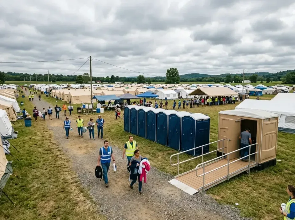 disaster-relief-camp-restrooms-010 — frequently asked questions, Dumpster & Portable Bathrooms Rental in Groesbeck, TX